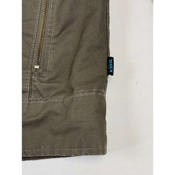 Kuhl Burr Jacket Men's Vintage Patina Dye Lined Full Zip Gun Metal Size XXL - Picture 6 of 13